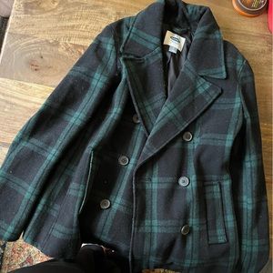 Women’s S Old Navy Plaid Coat